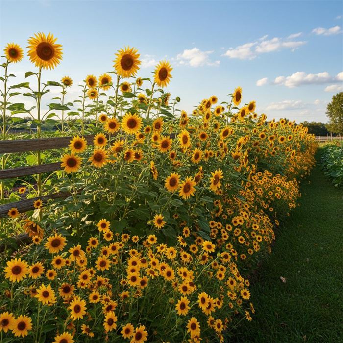 Premium Ornamental Sunflower Variety (Sunflower) Vincent Hybrid Sunflower Seeds (CF-005)