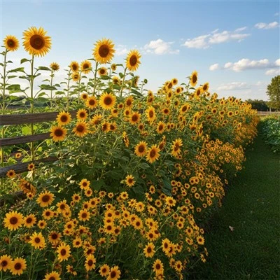 Premium Ornamental Sunflower Variety (Sunflower) Vincent Hybrid Sunflower Seeds (CF-005)